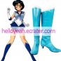 Sailor Moon Sailor Mercury Imitated Leather Cosplay Shoes