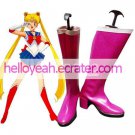 Sailor Moon Tsukino Usagi Cosplay Chunky Boots