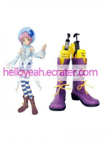 Shugo Chara Miki Imitated Leather Cosplay Shoes