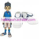 White 1 15 Heel PU Inazuma Eleven Shoes