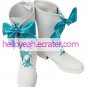 White Card Captor Sakura 2'' Heel Faux Leather Cosplay Shoes