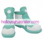 White Green 1 15 Heel Digimon III Kato Juri Faux Leather Cosplay Shoes