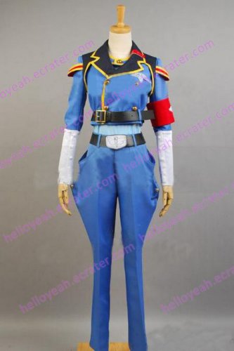 Code Geass GAIDEN Akito Adjutant Uniform Cosplay Costume