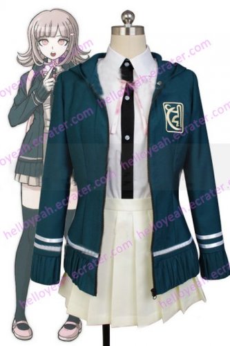 Super DanganRonpa Chiaki Nanami Cosplay Costume