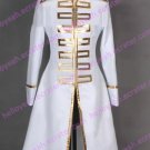Gintama Shinsengumi Team White Female Jacket Cosplay Costume