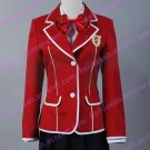 Guilty Crown Inori Yuzuriha School Uniform Cosplay Costume