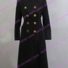 Black Custom-made Wool Victoria Coat
