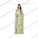 The Lord of the Rings Arwen Light Green Gown Dress Costume