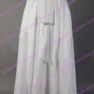 The Lord of the Rings Gandalf Costume White Robe Cape