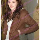 Twilight Bella Swan Brown Wool Coat Jacket Costume Tailor Made