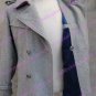 Twilight Edward Cullen Grey Gray wool Pea Coat Peacoat