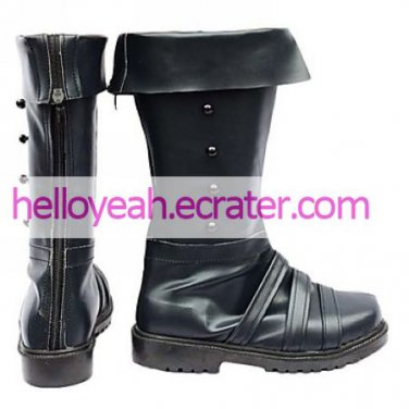 Cosplay Boots Inspired by Hetalia Prussia Gilbert Beilschmidt Cool