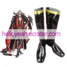 Black 1 15 Heel Castlevania Earl Faux Leather Cosplay Shoes