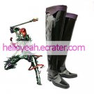 Black 1 15 Heel Castlevania Isaac Faux Leather Cosplay Shoes