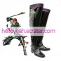 Black 1 15 Heel Castlevania Isaac Faux Leather Cosplay Shoes