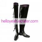 Cosplay Boots Inspired by Castlevania Isaac Black PU Leather