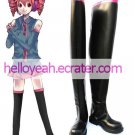 Black1 15'' Patent Leather Thigh High Cosplay Boots