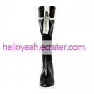 Cosplay Boots Inspired by Black Rock Shooter BRS Black