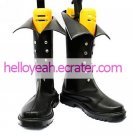 Cosplay Boots Inspired by Vocaloid Gumi Black ''love is war'' VER.