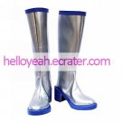 Cosplay Boots Inspired by Vocaloid Snow Miku
