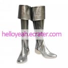 Cosplay Boots Inspired by Vocaloid Type H Miku SilVER.