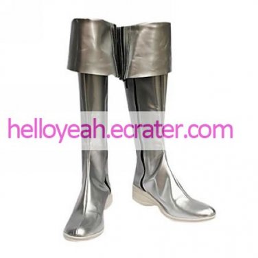 Cosplay Boots Inspired by Vocaloid Type H Miku SilVER.