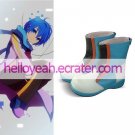 Cosplay Boots Inspired by Vocaloid-Kaito Round Toe