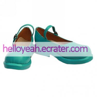 Cosplay Sandals Inspired by Vocaloid Hatsune Miku Sky Blue