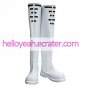 Cosplay Shoes Inspired by Vocaloid Hatsune Miku White PU Leather