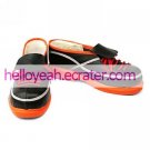 Cosplay Shoes Inspired by Vocaloid Kaito Black and Red