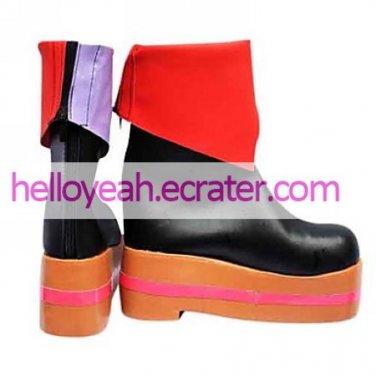 Cosplay Shoes Inspired by Vocaloid Luka Black Cortes kimono VER.