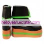 VVocaloid Black 2'' Heel Faux Leather Cosplay Shoes