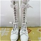 white cosplay Lolita Shoes (Hazel)