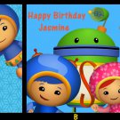 Team Umizoomi edible image cake topper