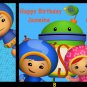 Team Umizoomi edible image cake topper