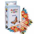 Amazing kit for assembling a modular origami butterfly