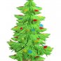 Amazing kit for assembling a modular origami Christmas tree