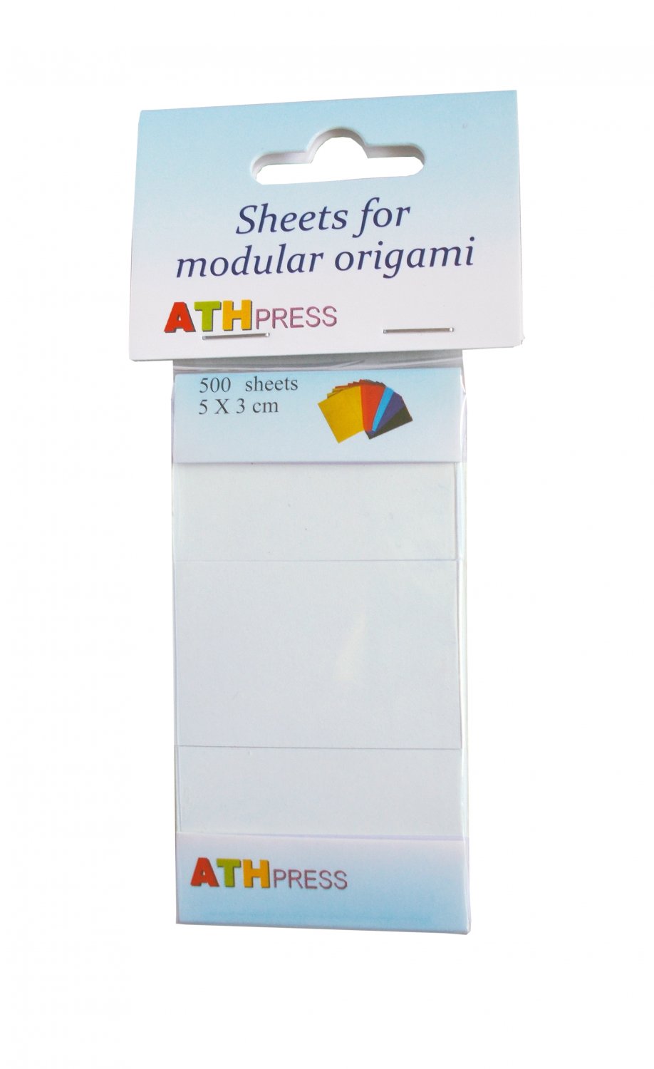 Modular origami sheets -  500 sheets white color
