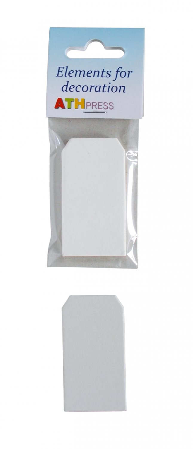 Ready-made elements for cards - Tags - 5 pcs./pack