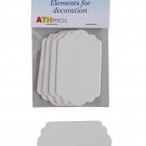 Ready-made elements for cards - Tags - 4 pcs./pack