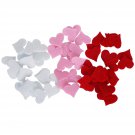 24 pcs Felt 2 mm Hearts Shapes 60/55mm   Die Cut for your creative projects