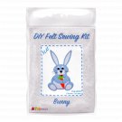 DIY Felt Sewing Kit - Blue Bunny
