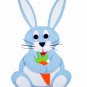 DIY Felt Sewing Kit - Blue Bunny