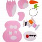 DIY Felt Sewing Kit - Pink Bunny
