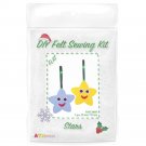 Christmas DIY Felt Sewing Kit Stars
