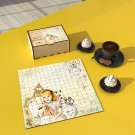 Designer Wooden Puzzle Alice in Wonderland Different Sizes and Pieces