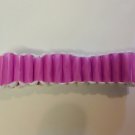 Pink Straw and cord Novelty Bracelet - Handmade