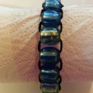 Blue Beaded Bracelet Handmade