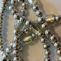 Silver Beaded Necklace handmade