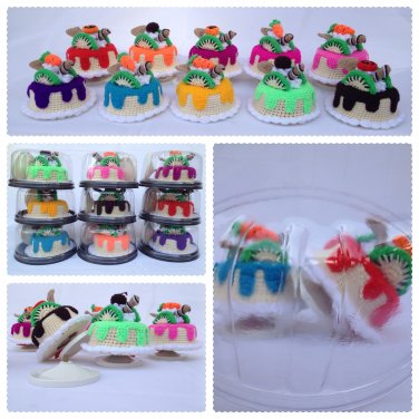 Cakes Crochet Music Box (1/2 pound)